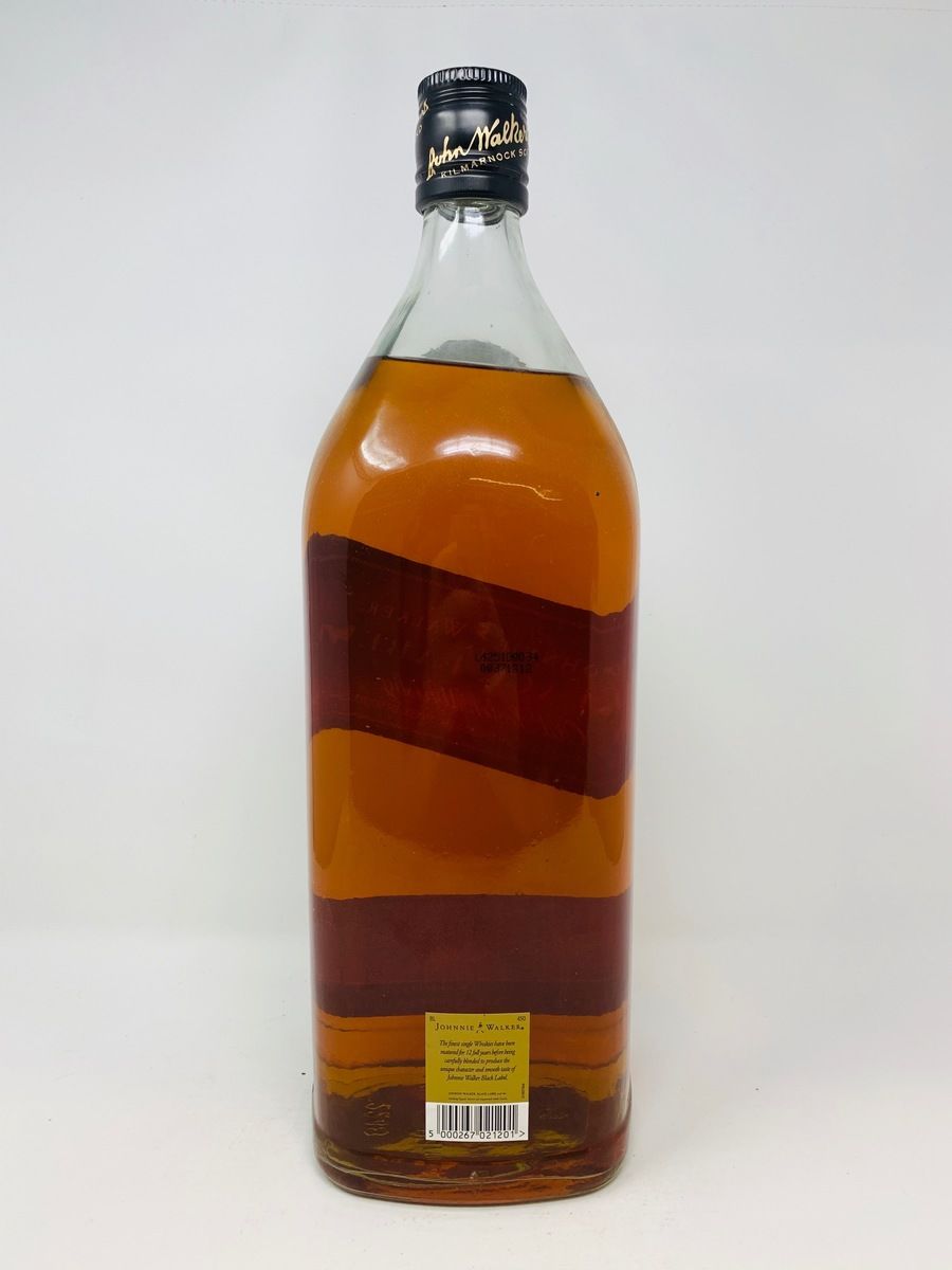 JOHNNIE WALKER 12 YEAR OLD BLACK LABEL 4.5 LITRE
