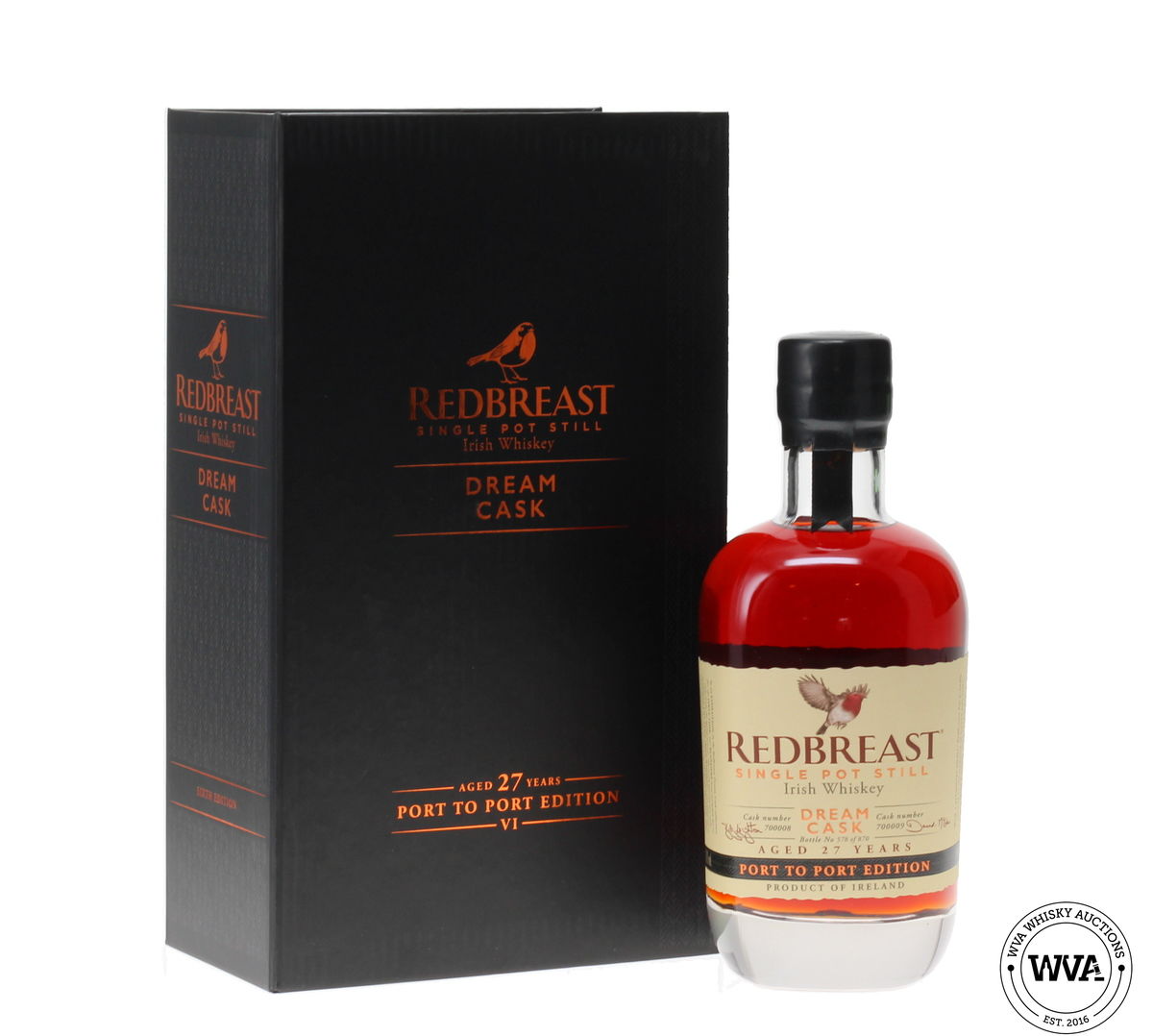REDBREAST 27 YEAR OLD DREAMCASK - PORT TO PORT EDITION VI