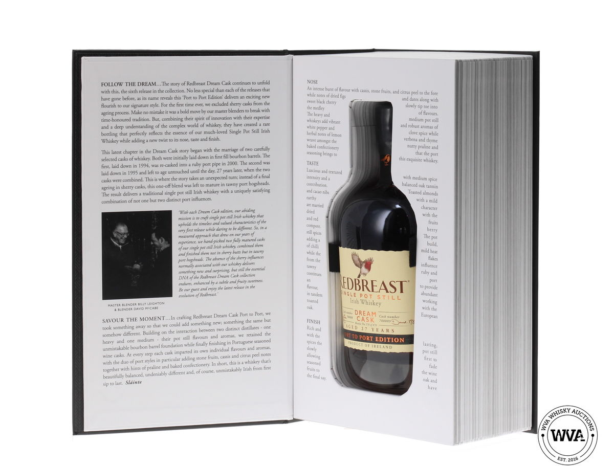 REDBREAST 27 YEAR OLD DREAMCASK - PORT TO PORT EDITION VI