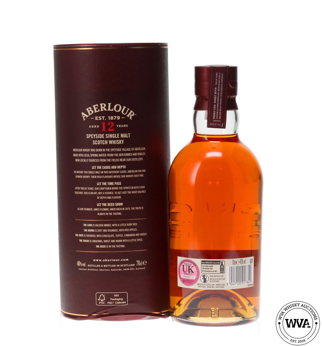 ABERLOUR 12 YEAR OLD DOUBLE CASK