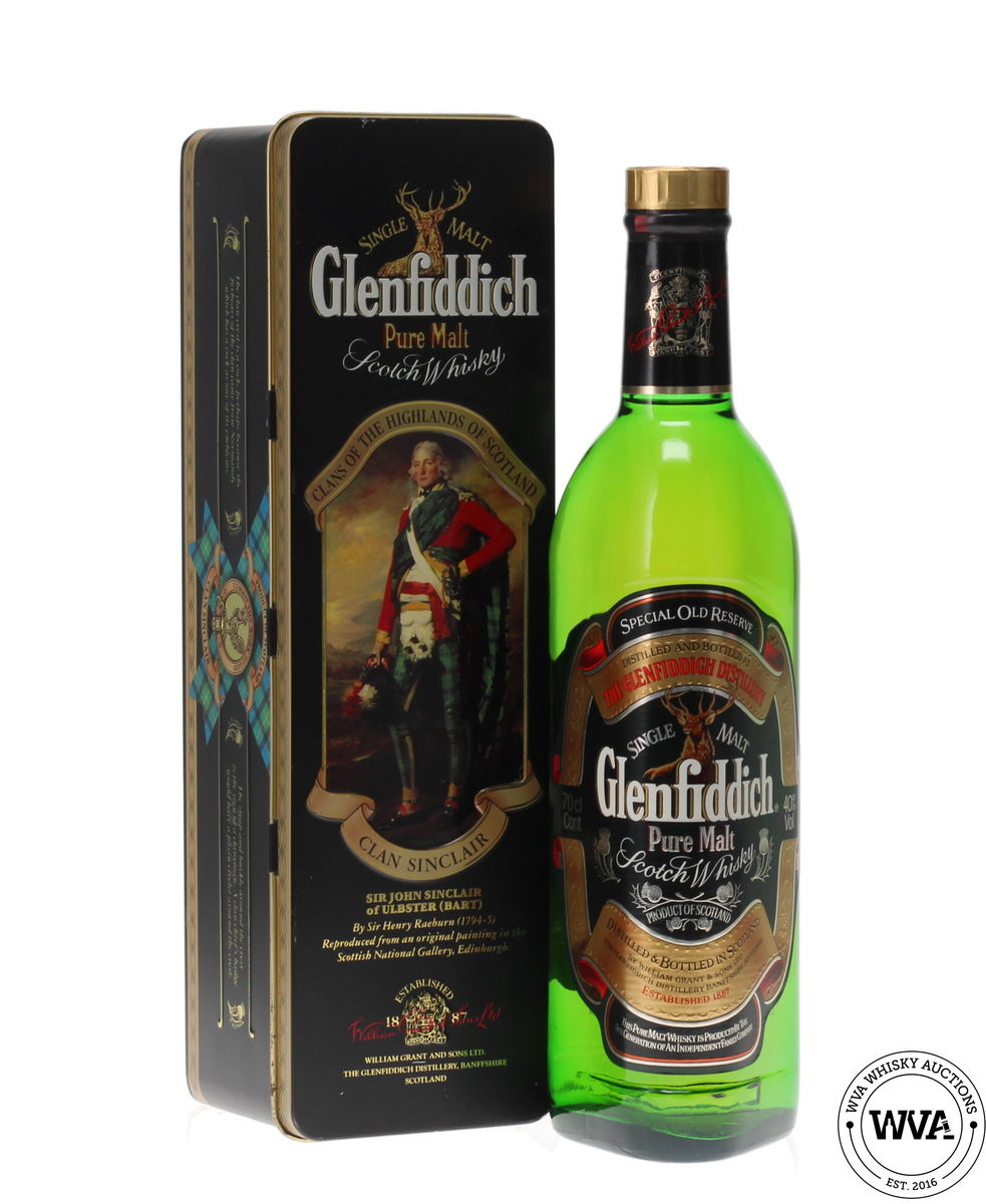 GLENFIDDICH PURE MALT CLAN SINCLAIR 
