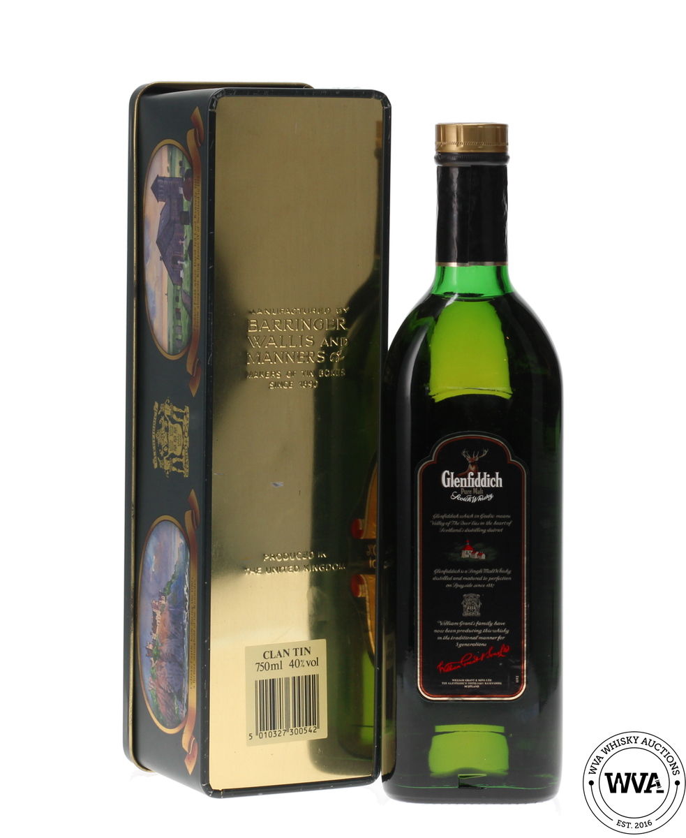 GLENFIDDICH PURE MALT CLAN KENNEDY