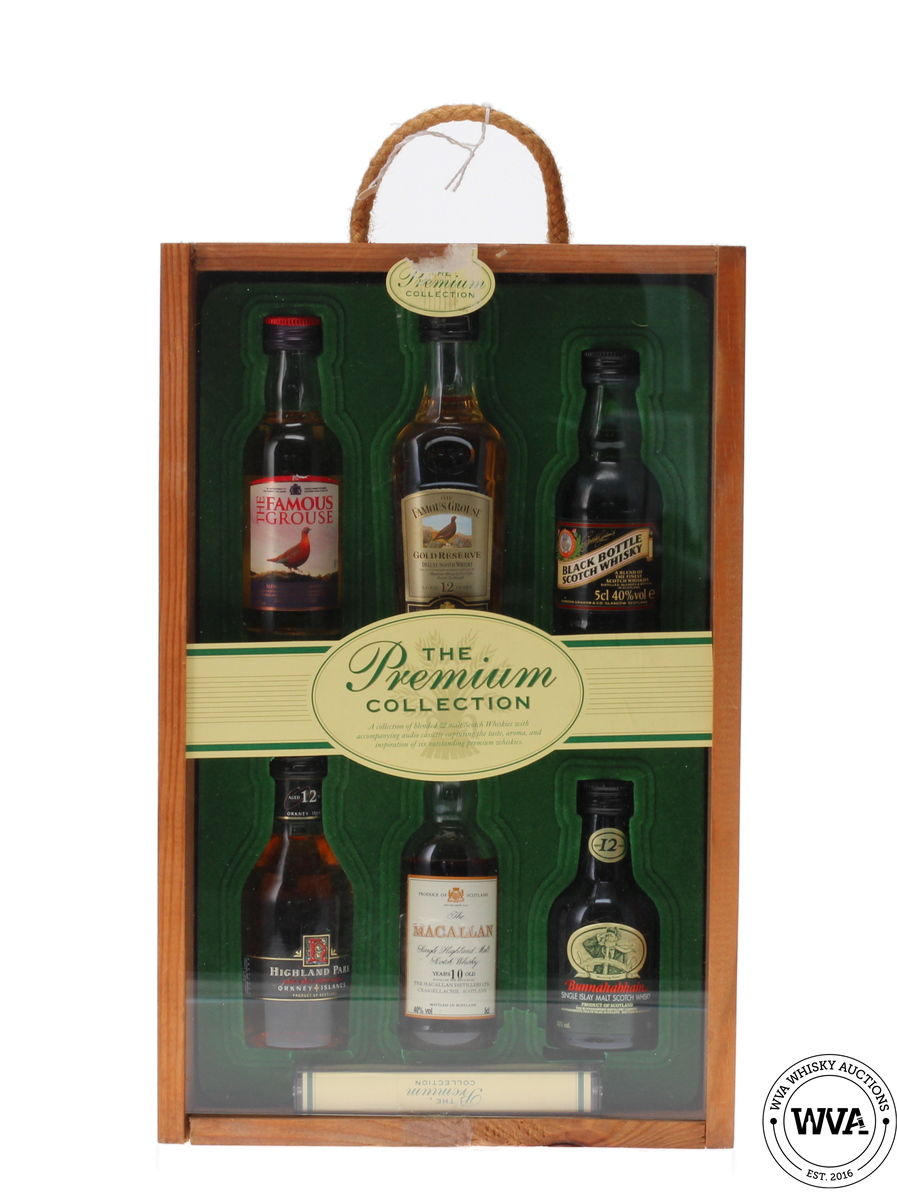 WHYTE AND MACKAY SCOTCH WHISKY MINIATURE COLLECTION