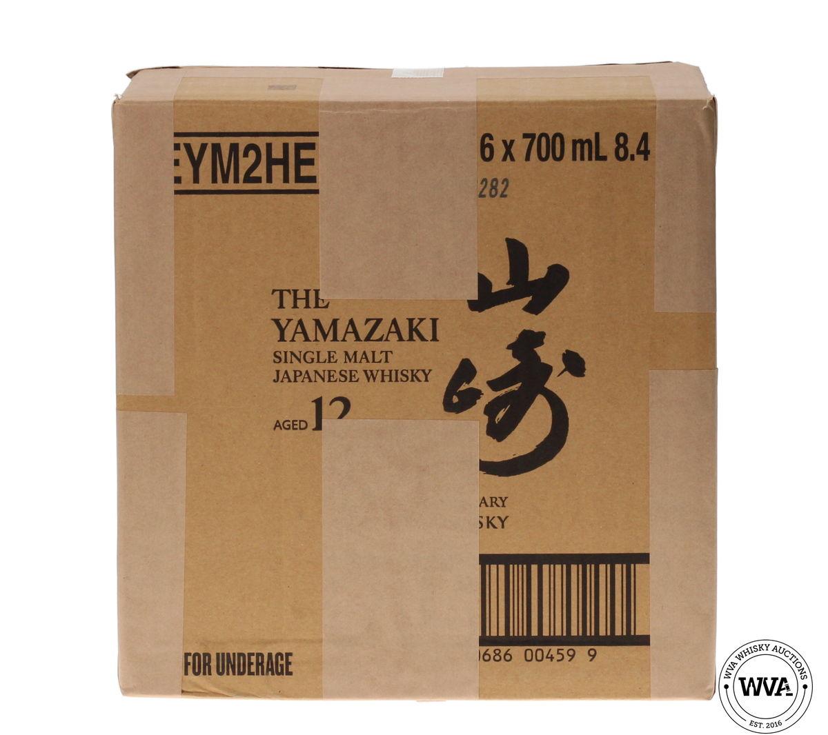 YAMAZAKI 12 YEAR OLD - SUNTORY WHISKY 100TH ANNIVERSARY EDITION (FULL CASE 6X70CL)
