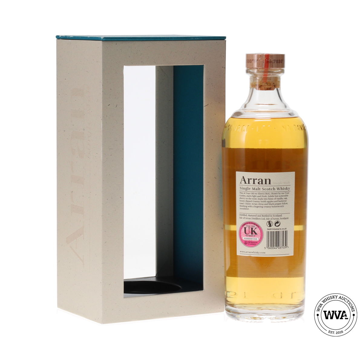 ARRAN 16 YEAR OLD 2006 PREMIUM CASK #800694 - DISTILLERY EXCLUSIVE