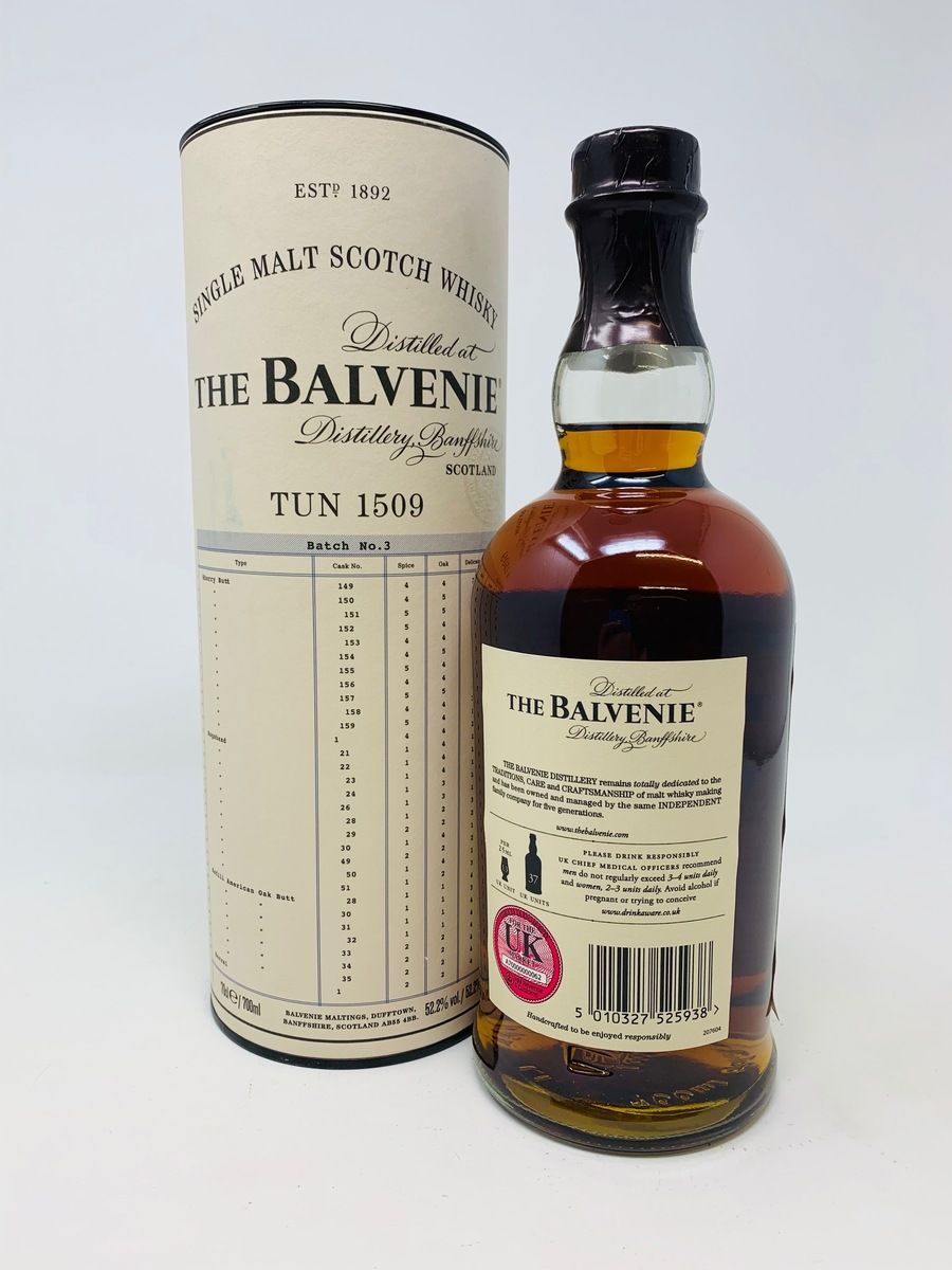 BALVENIE TUN 1509 BATCH 3