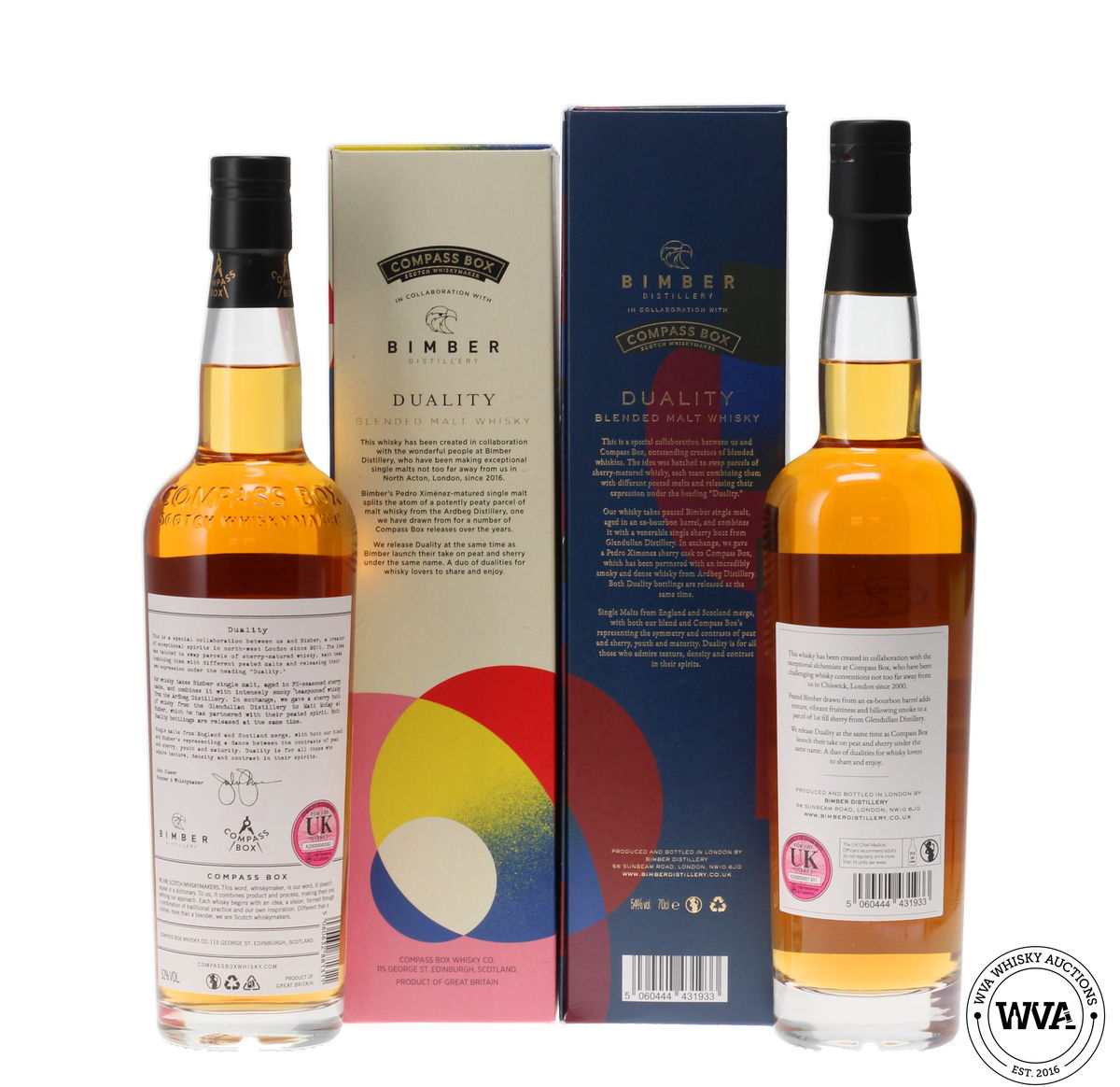 BIMBER DUALITY & COMPASS BOX DUALITY