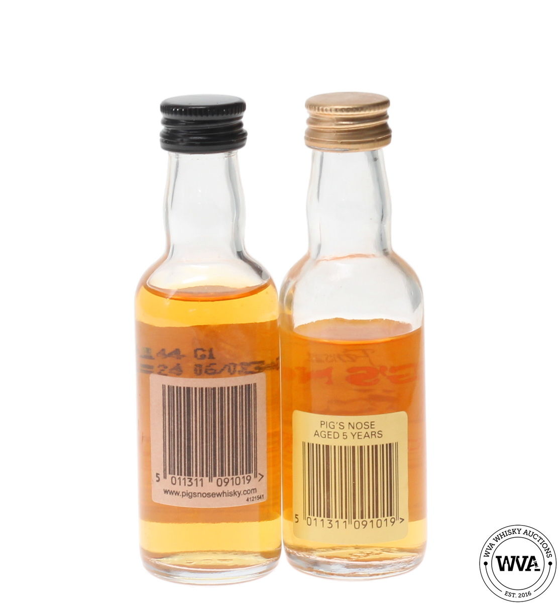 PIG'S NOSE WHISKY MINIATURES 