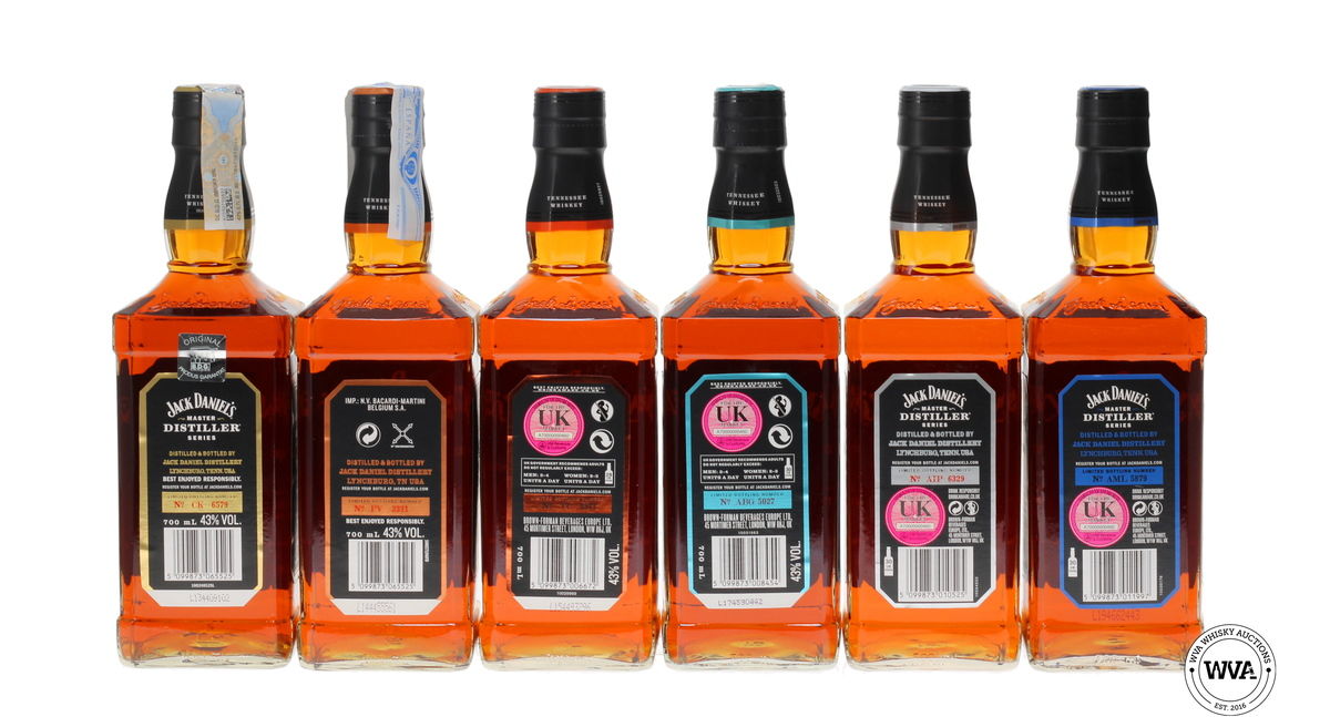 JACK DANIEL'S MASTER DISTILLER COLLECTION