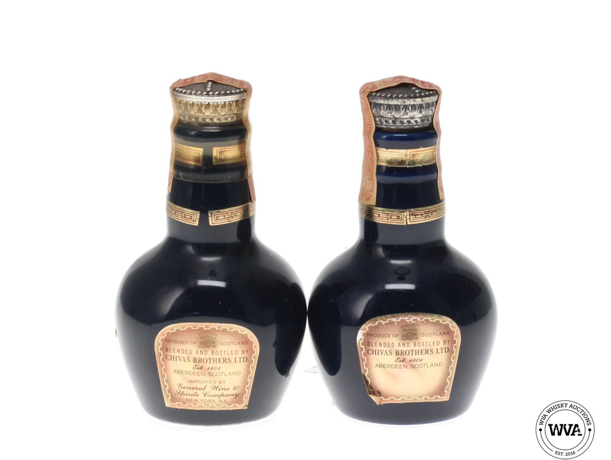 CHIVAS ROYAL SALUTE 21 YEAR OLD MINIATURES