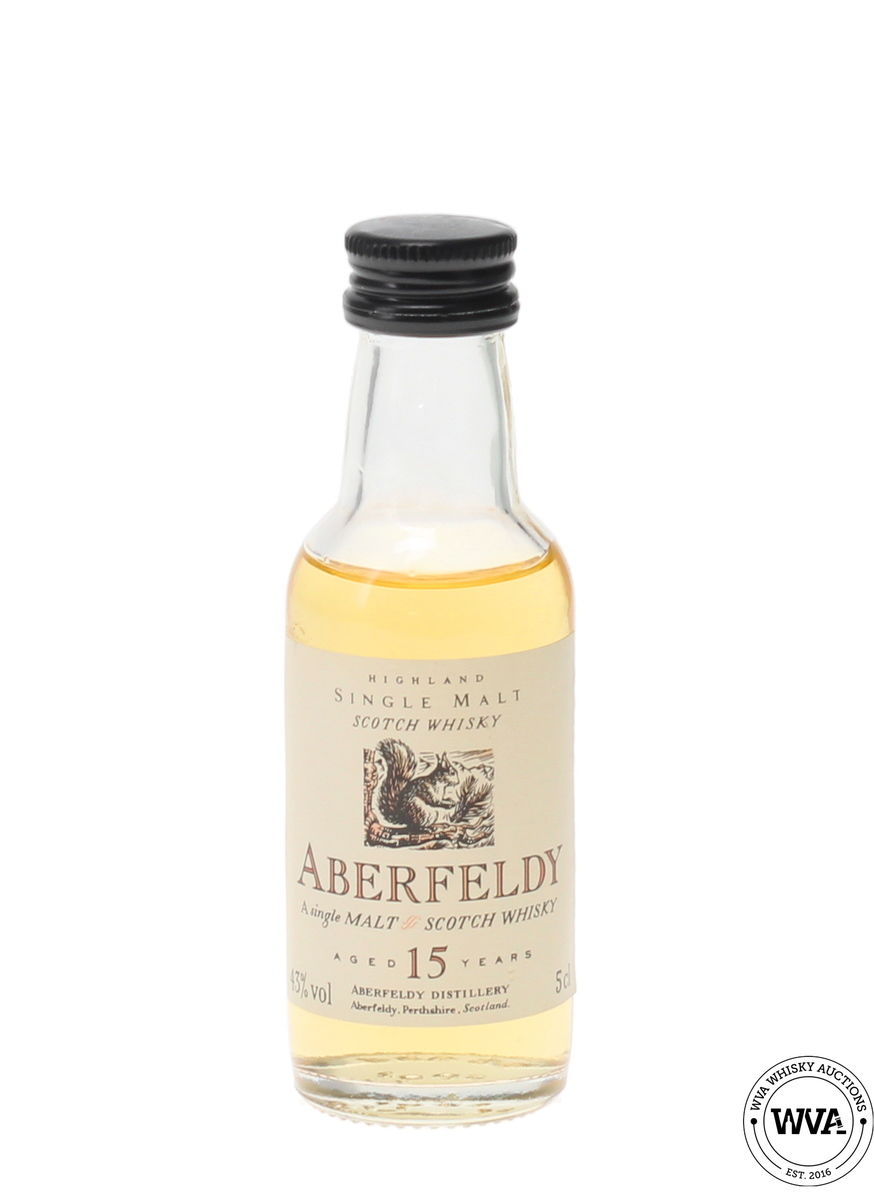 ABERFELDY 15 YEAR OLD FLORA AND FAUNA MINIATURE