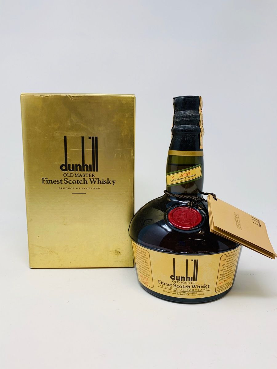 DUNHILL OLD MASTERS FINEST SCOTCH WHISKY 1980's