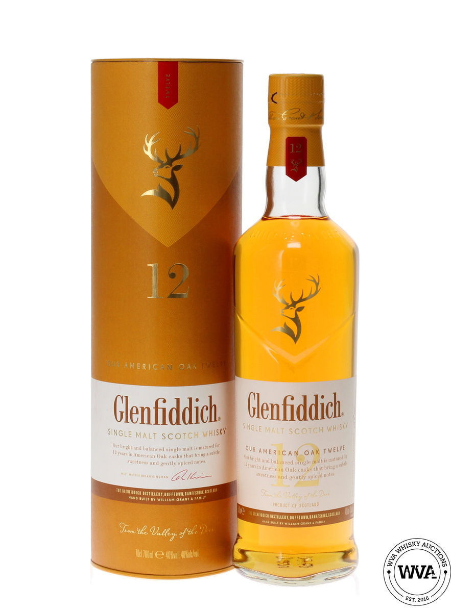 GLENFIDDICH 12 YEAR OLD AMERICAN OAK