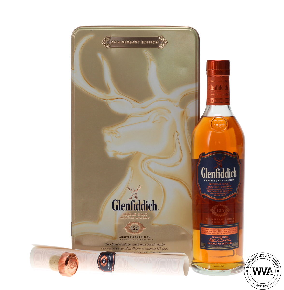 GLENFIDDICH 125TH ANNIVERSARY EDITION
