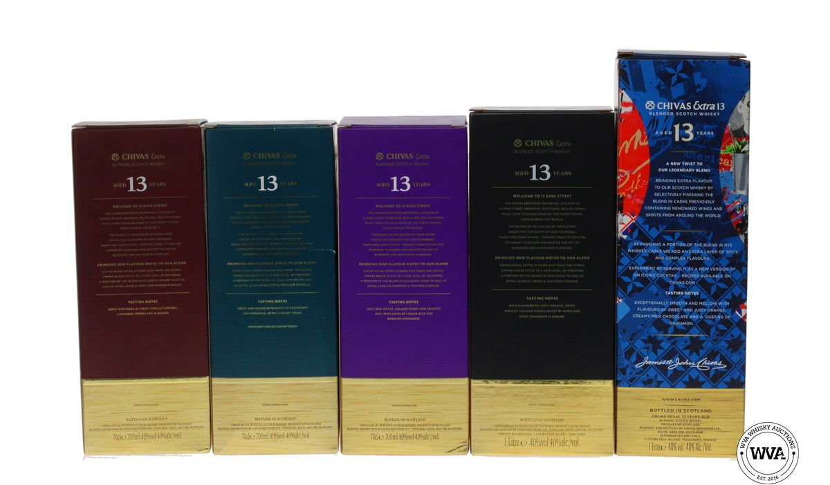 CHIVAS REGAL EXTRA - 13 KINGS STREET SET