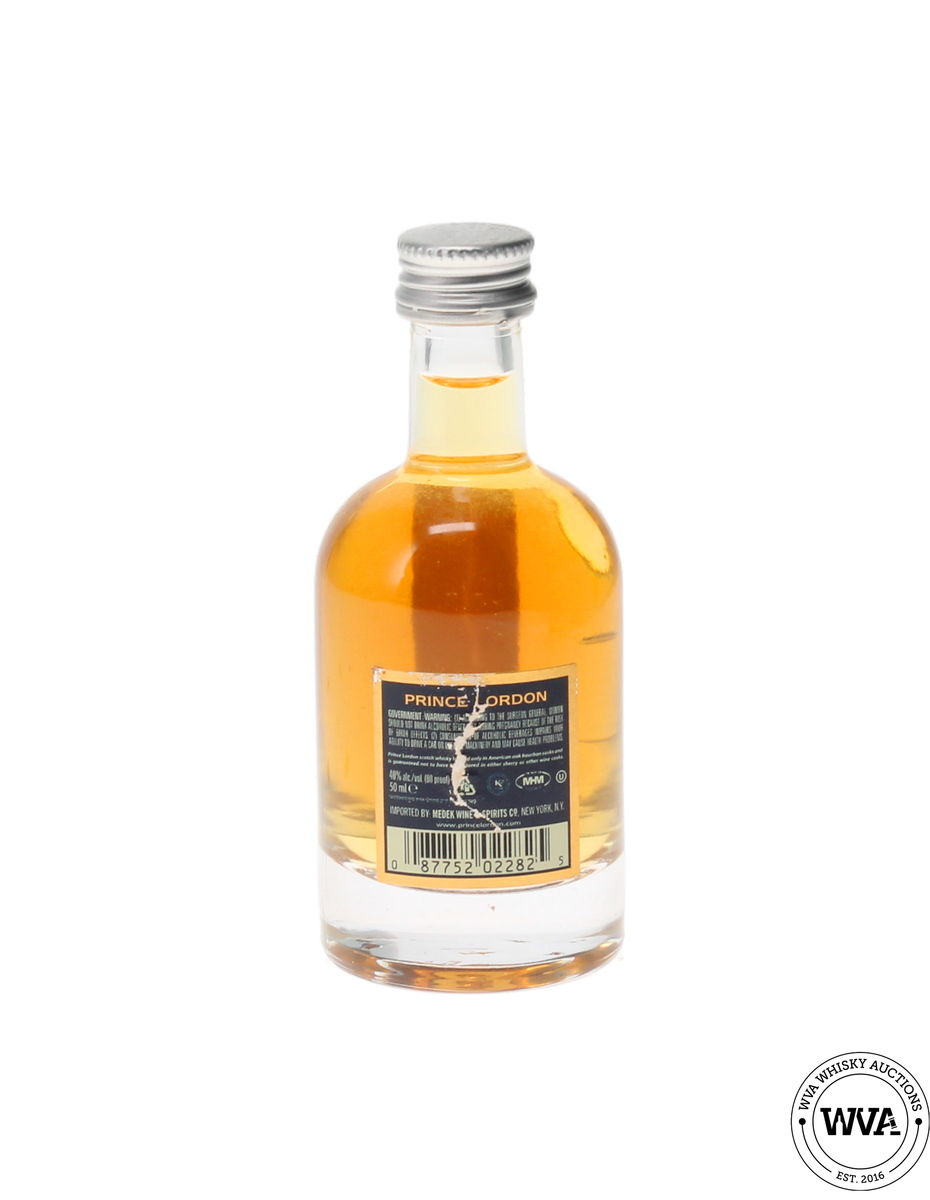 PRINCE LORDON MALT SCOTCH WHISKY MINIATURE