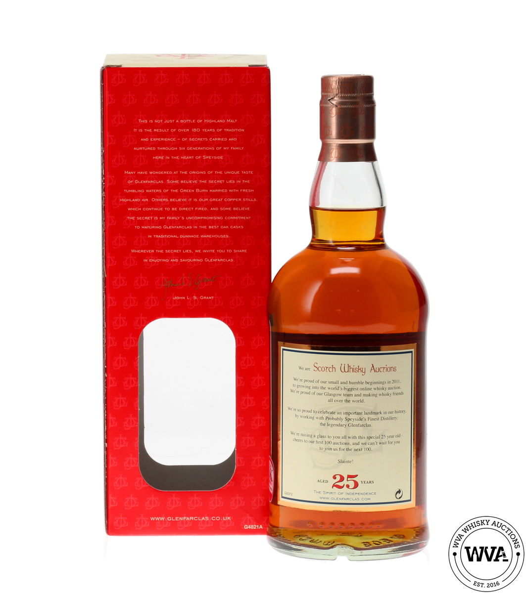 GLENFARCLAS 25 YEAR OLD - SCOTCH WHISKY AUCTIONS