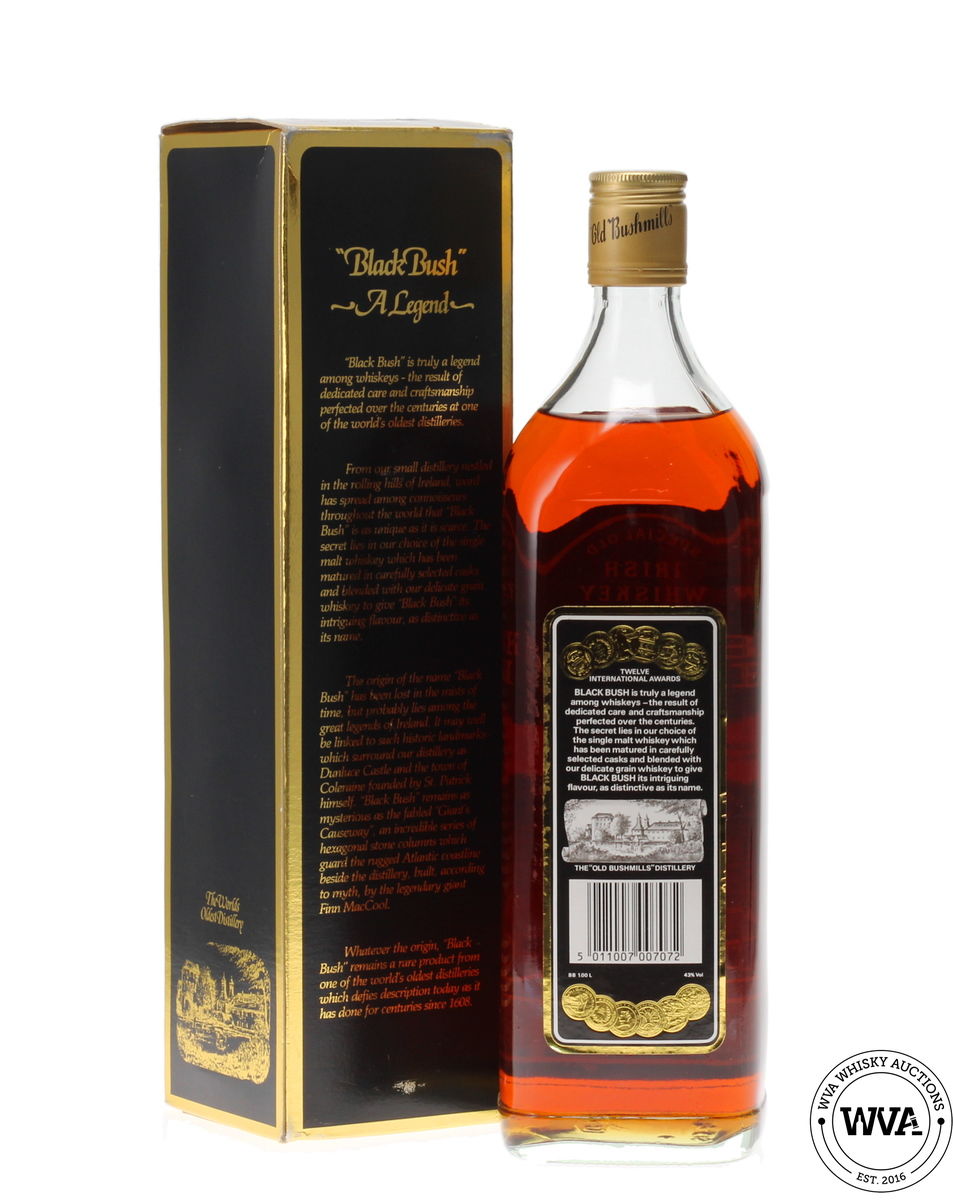 BUSHMILLS BLACK BUSH 