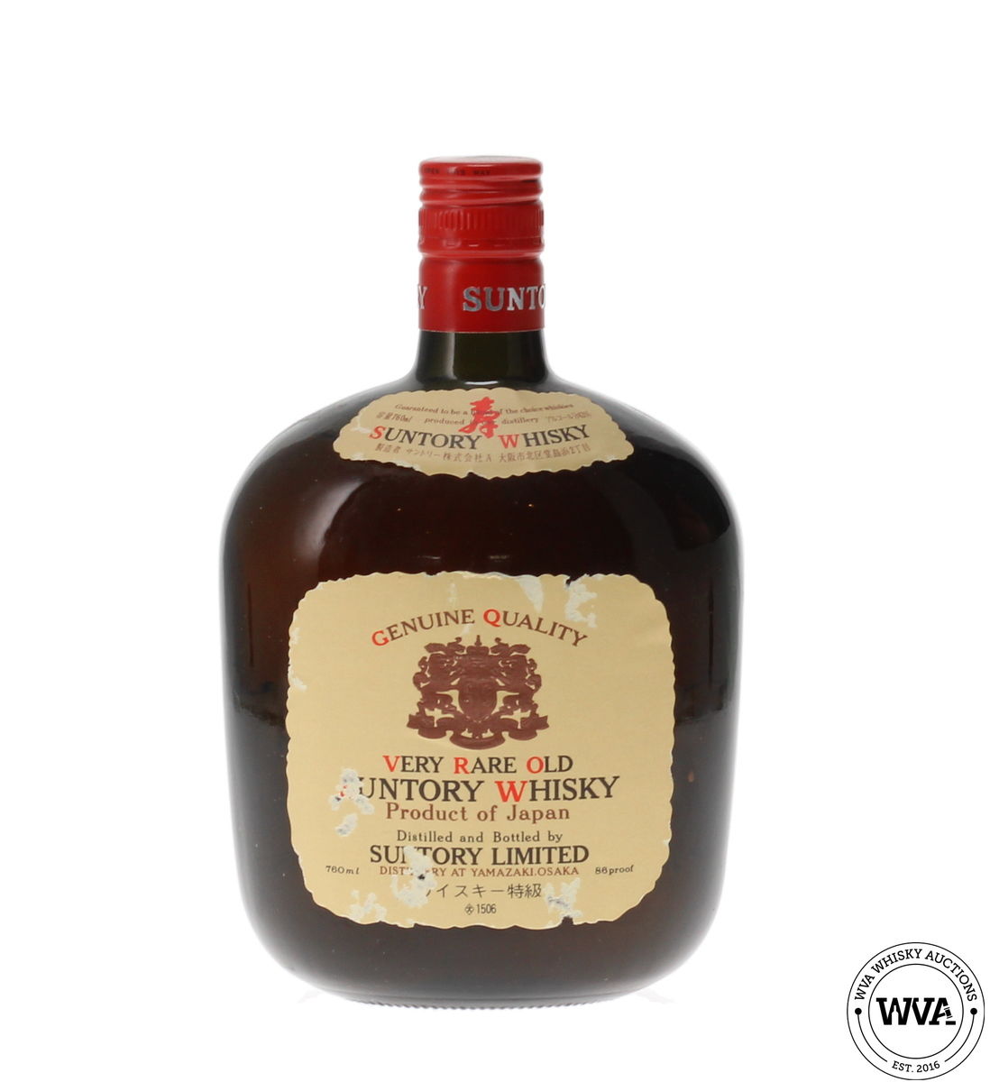 SUNTORY VERY RARE OLD WHISKY