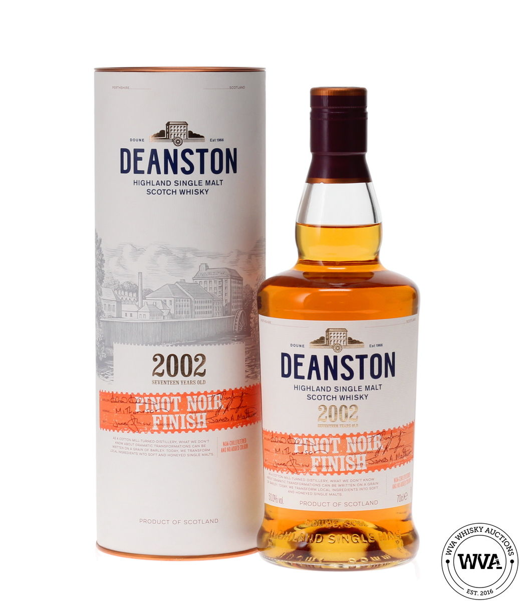 DEANSTON 2002 PINOT NOIR FINISH