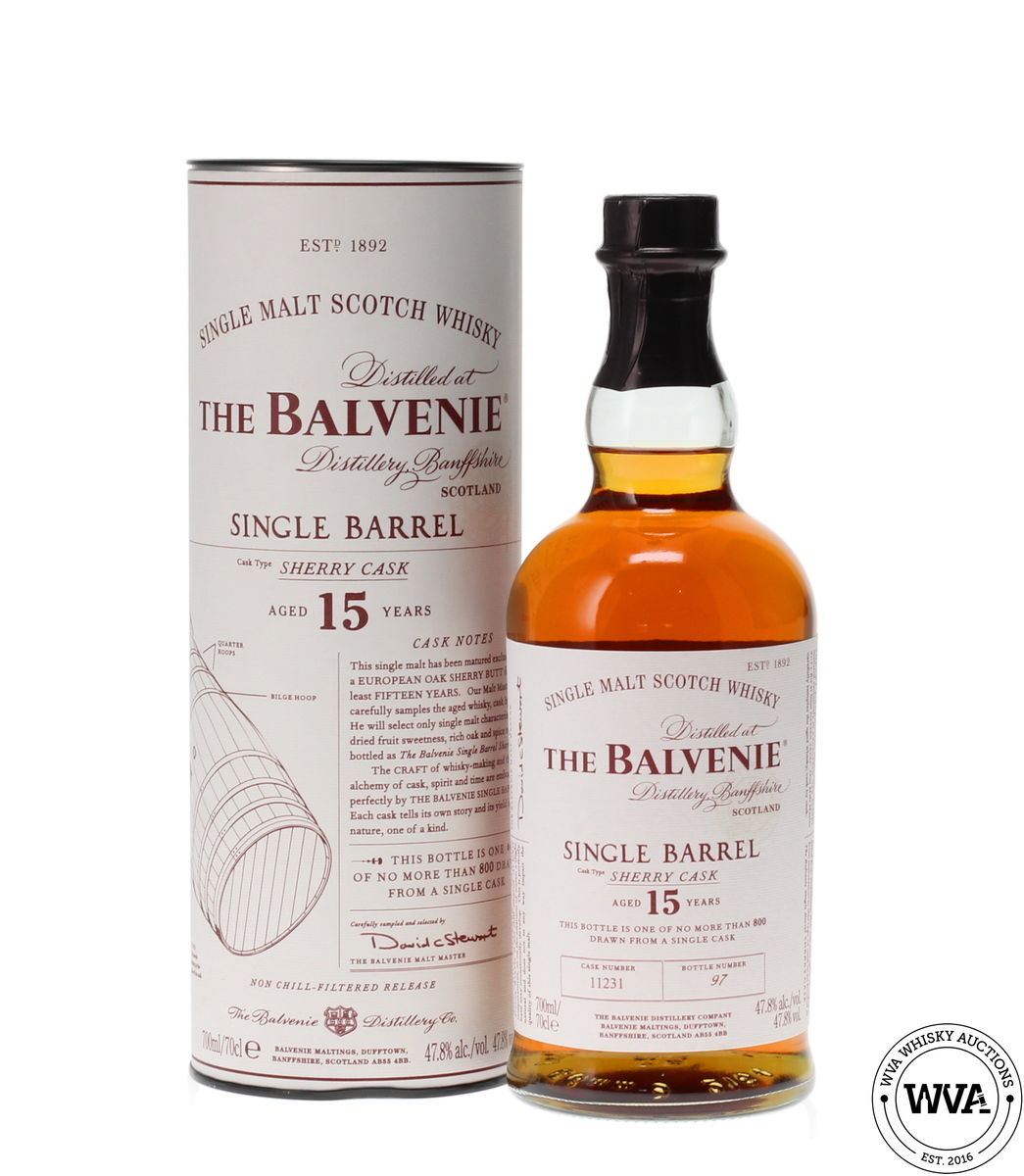 BALVENIE SINGLE BARREL 15 YEAR OLD SHERRY CASK #11231