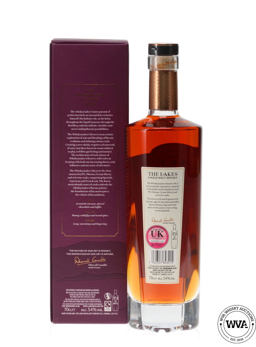 LAKES WHISKY MAKERS RESERVE (NO.3)