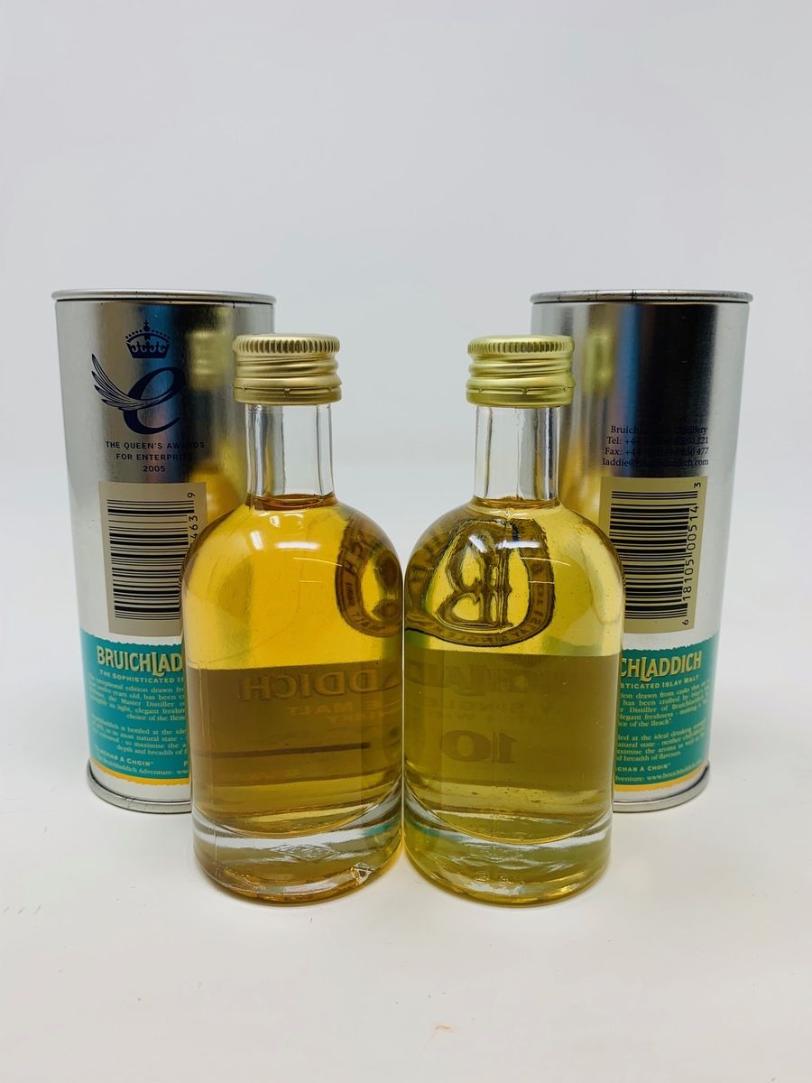 2 x BRUICHLADDICH MINIATURES