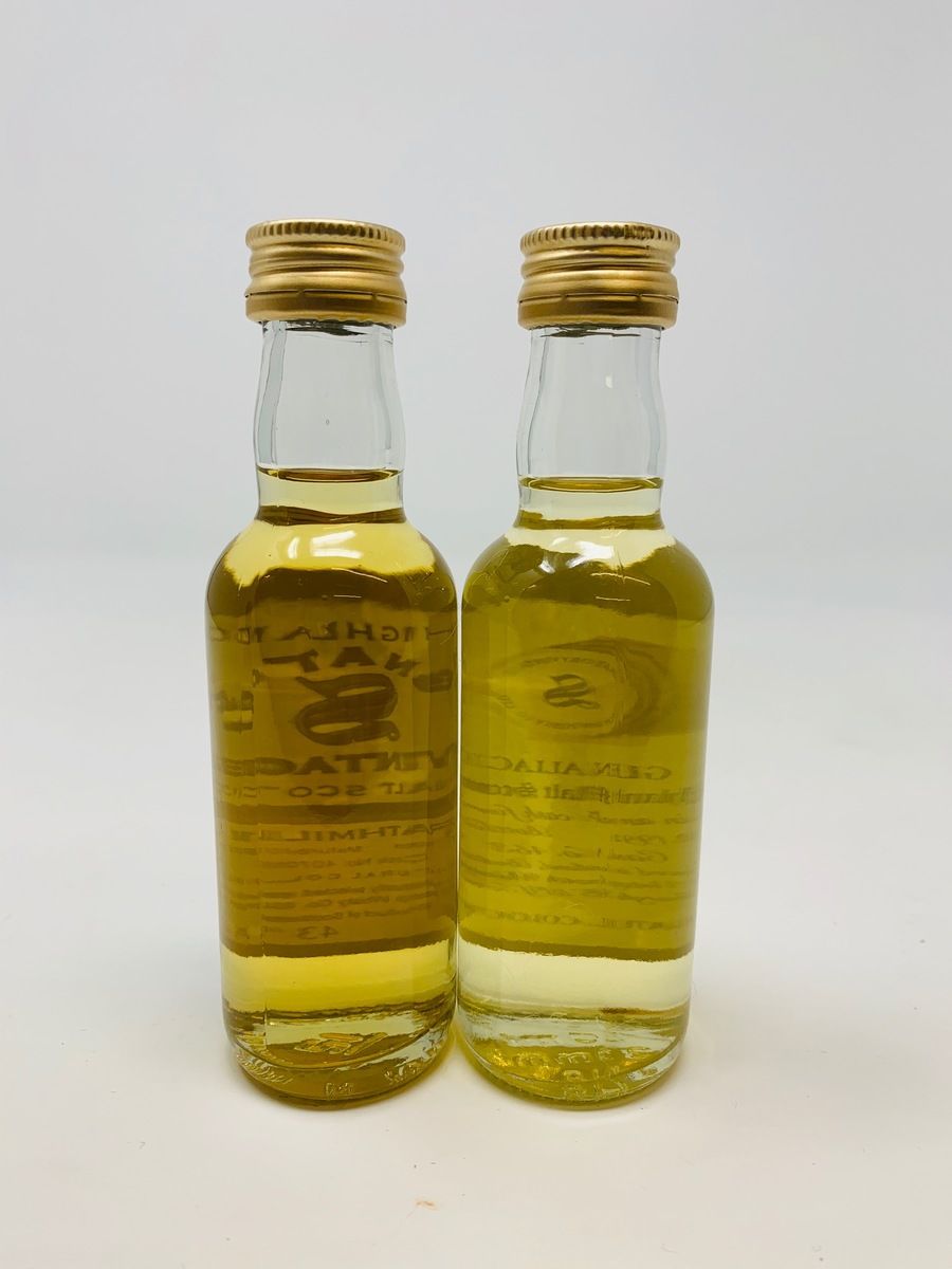 2 X SIGNATORY VINTAGE MINIATURES 