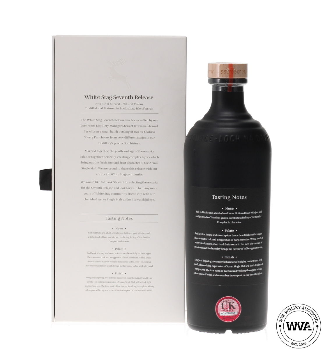 ARRAN WHITE STAG - 7TH RELEASE