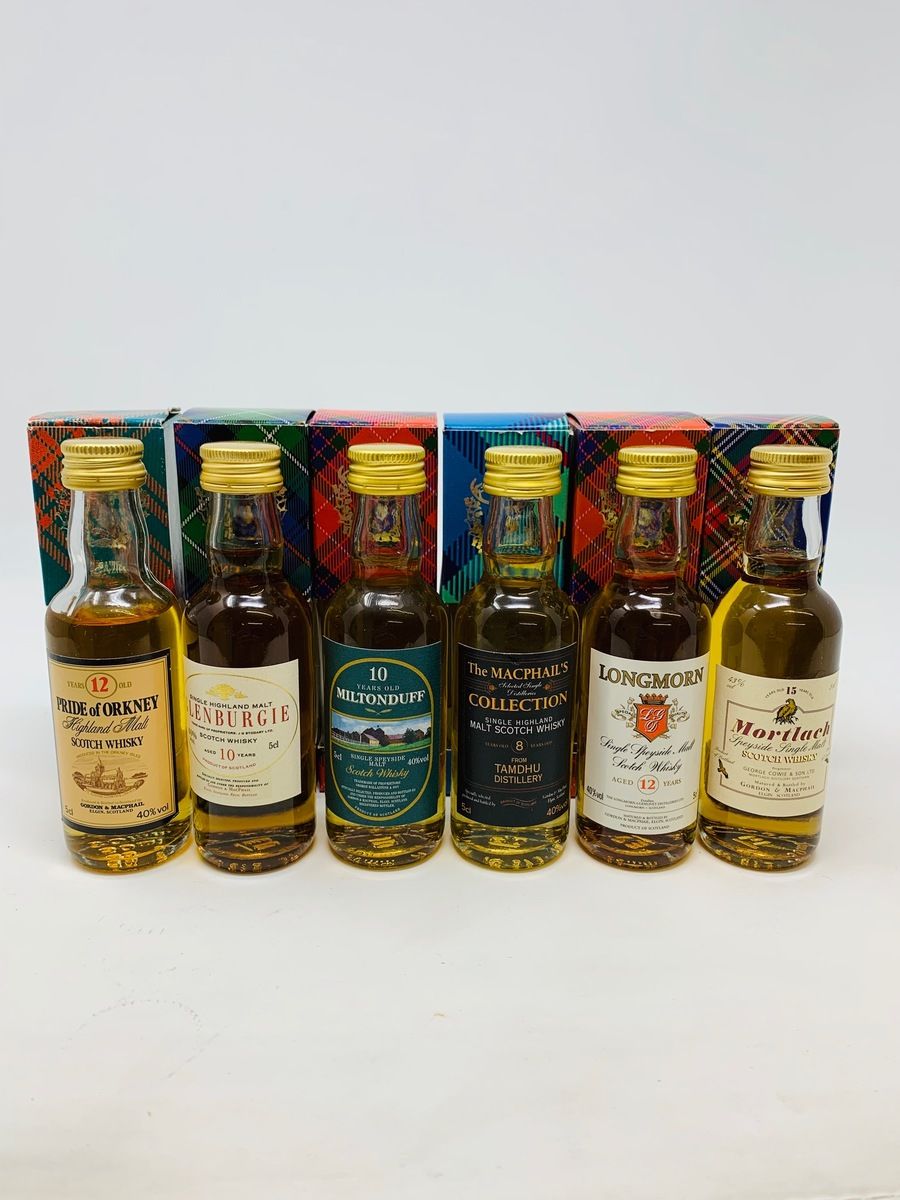 6 x GORDON & MACPHAIL MINIATURES