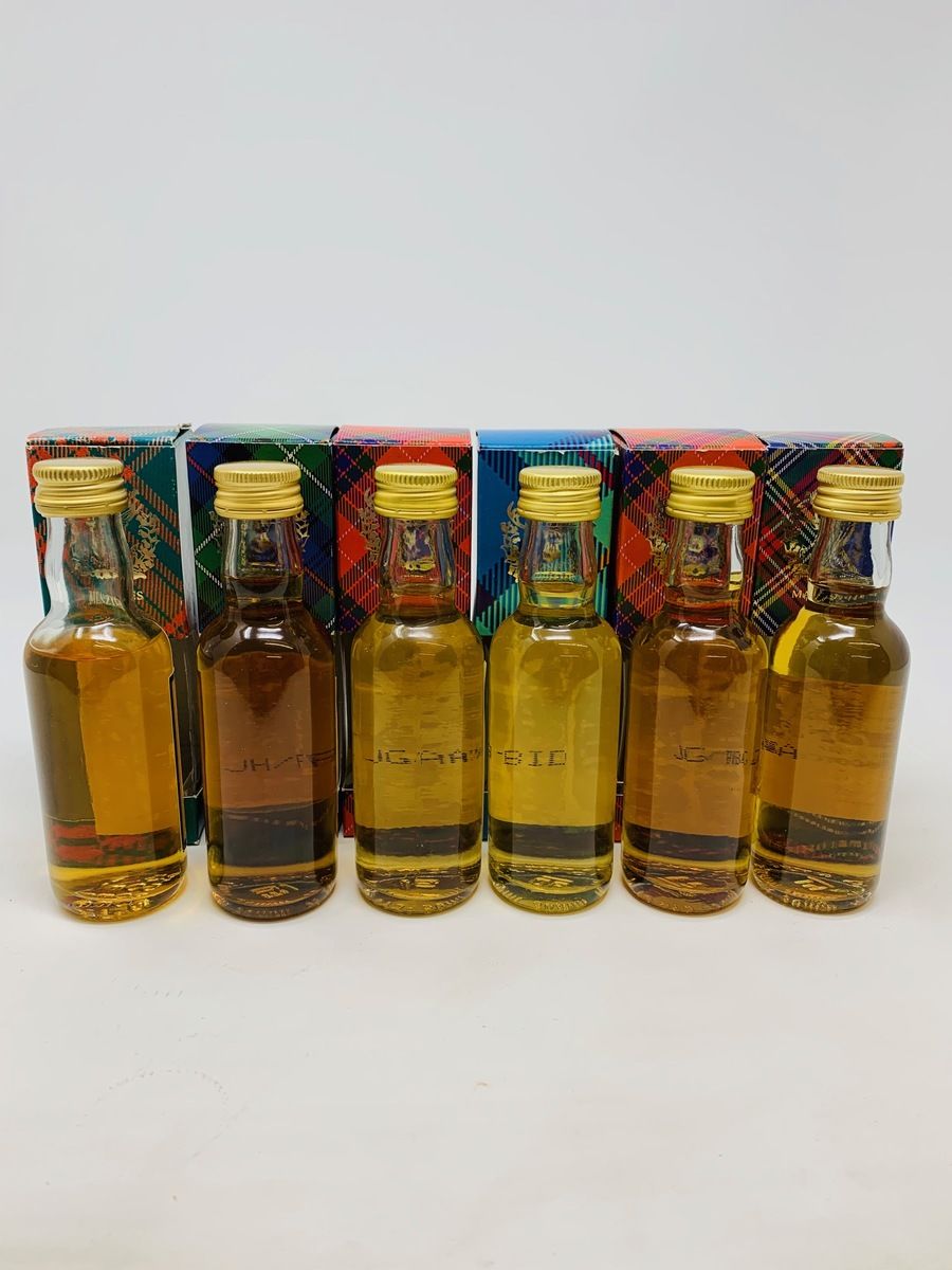 6 x GORDON & MACPHAIL MINIATURES