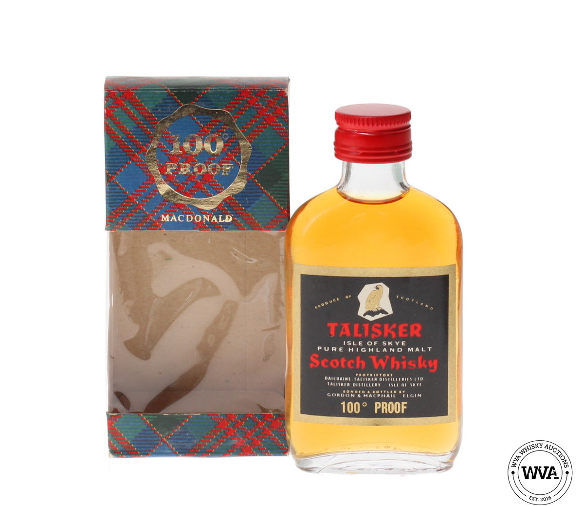 TALISKER 100 PROOF MINIATURE