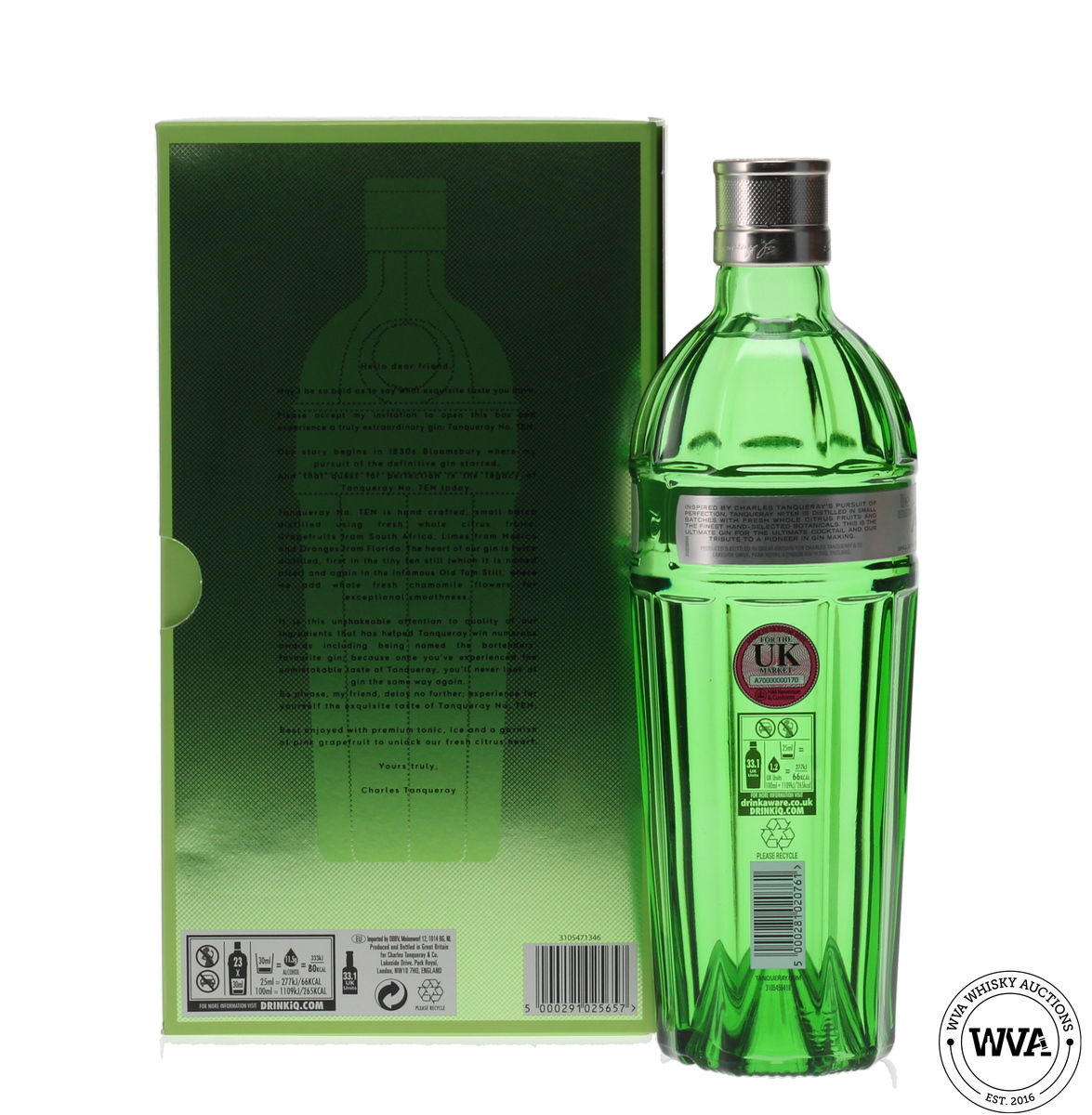 TANQUERAY NO.10 GIN