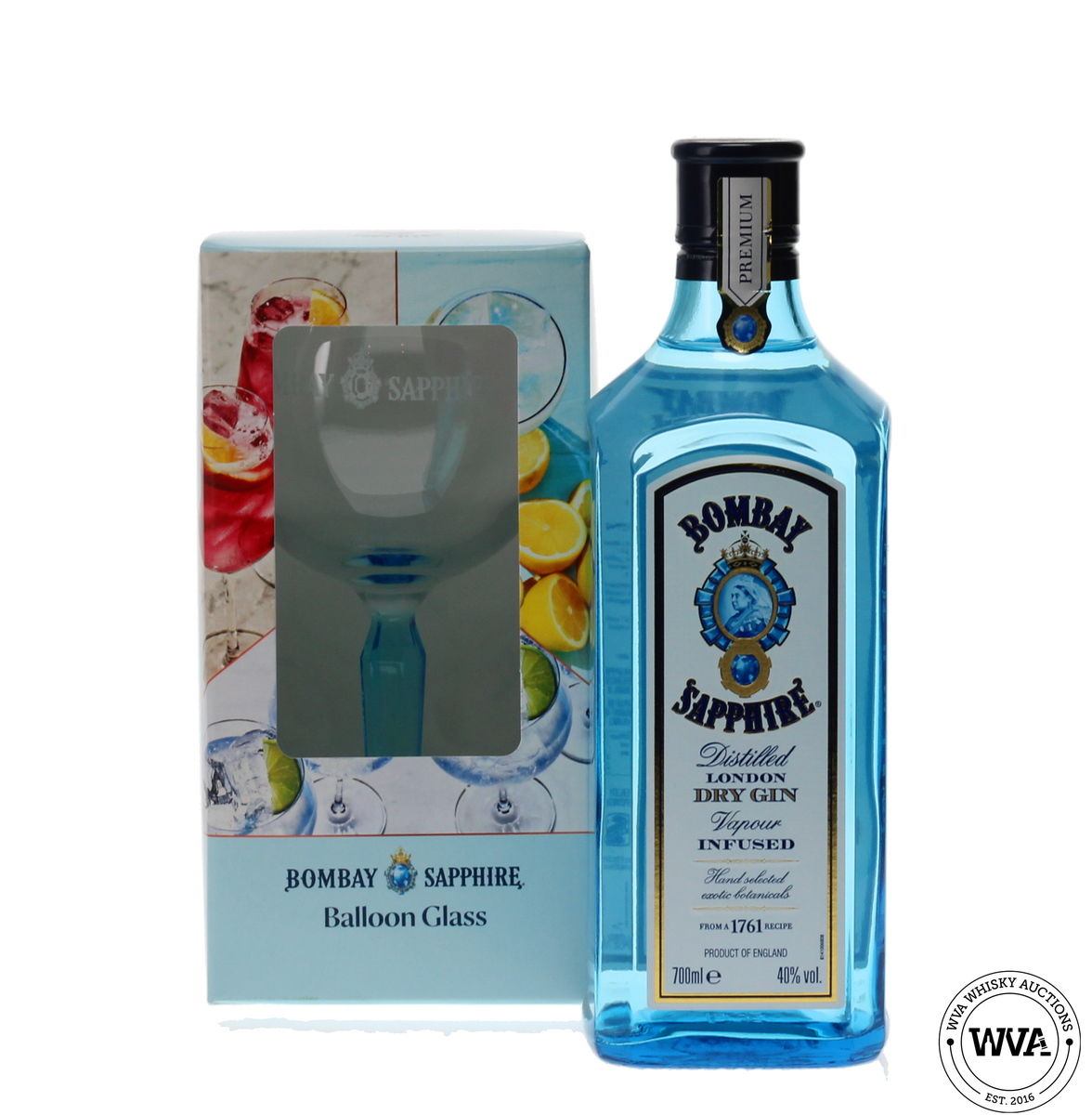 BOMBAY SAPPHIRE GIN & GLASS
