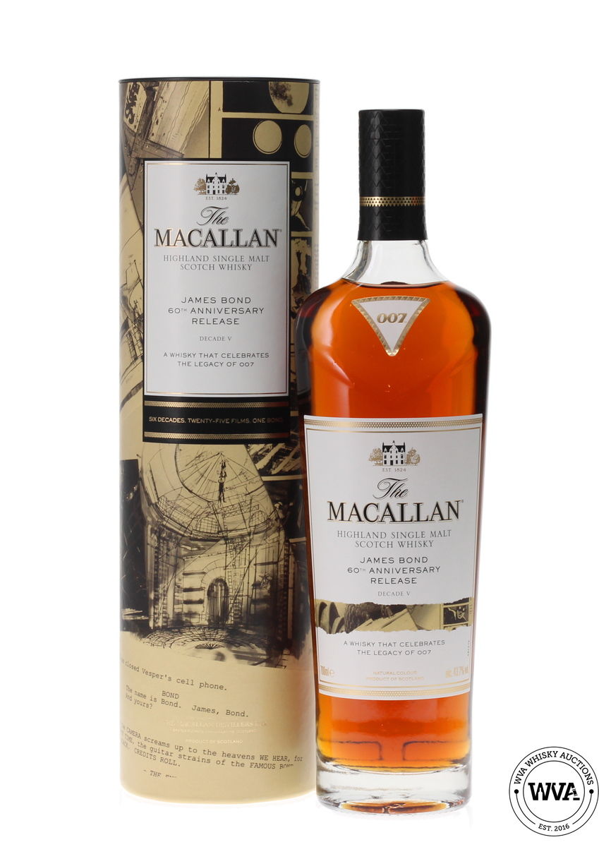 MACALLAN JAMES BOND 60TH ANNIVERSARY - DECADE V