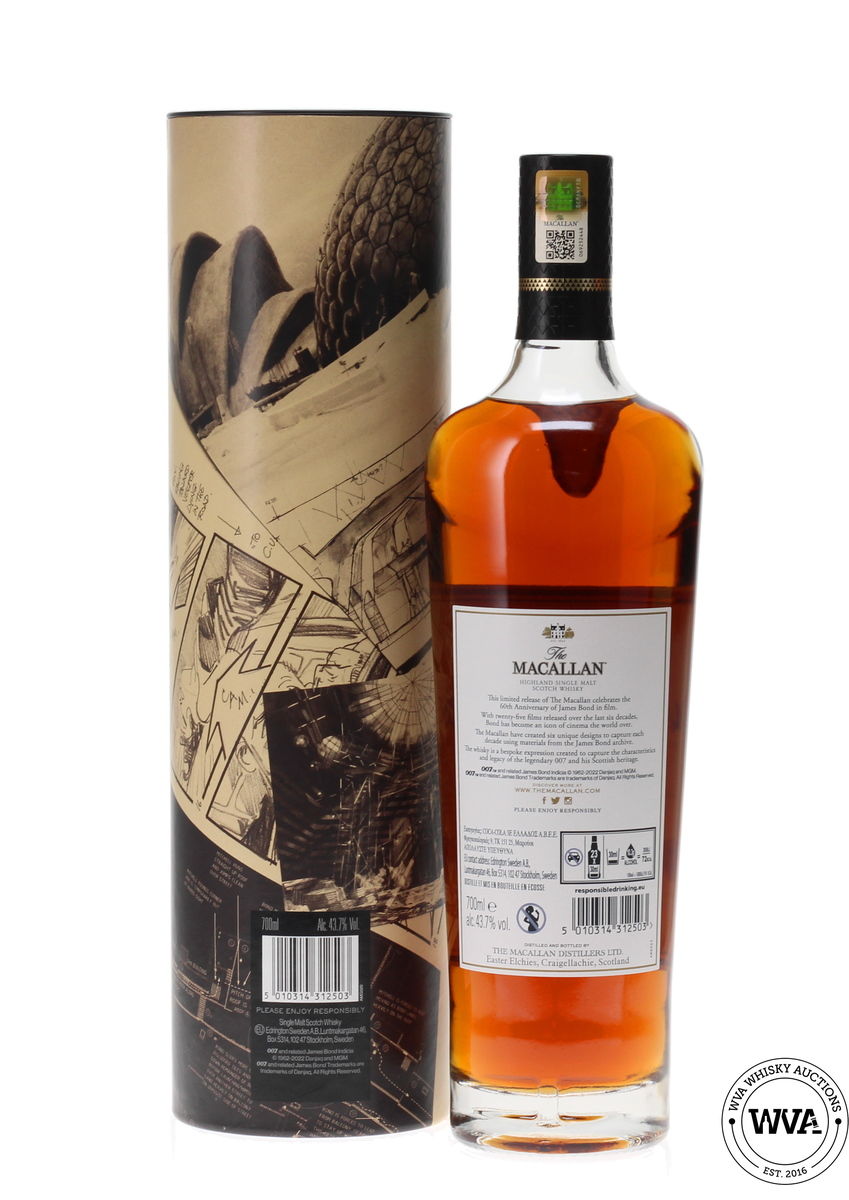 MACALLAN JAMES BOND 60TH ANNIVERSARY - DECADE V