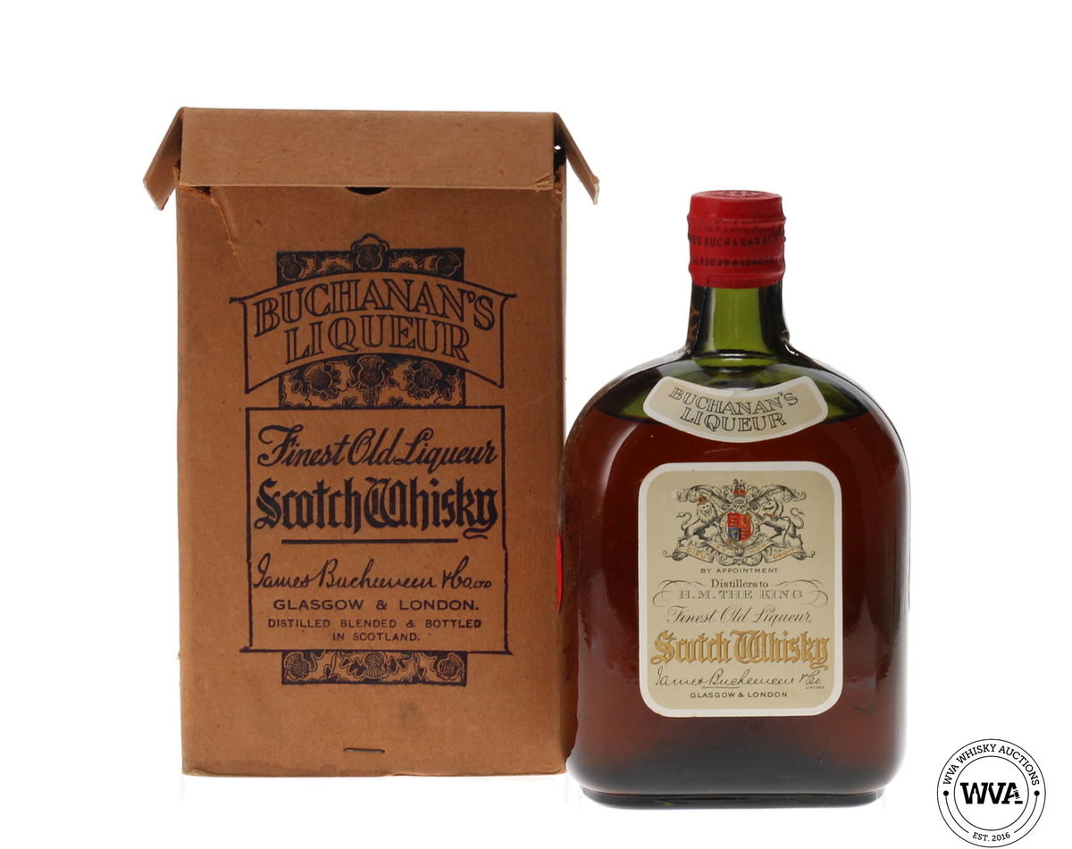 BUCHANAN'S FINEST OLD LIQUEUR SCOTCH WHISKY - ONE SIXTH GALLON