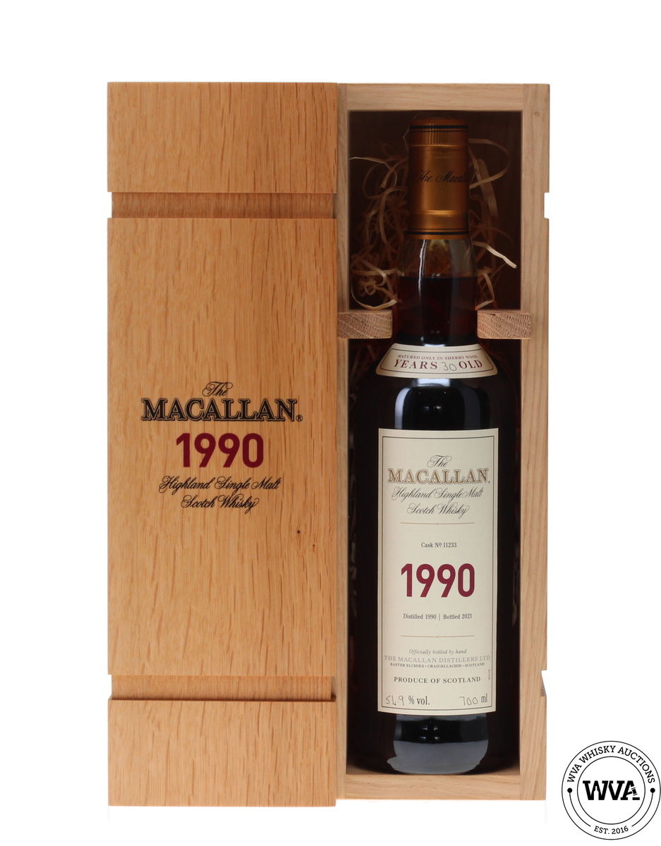 MACALLAN FINE & RARE 1990 30 YEAR OLD #11233 