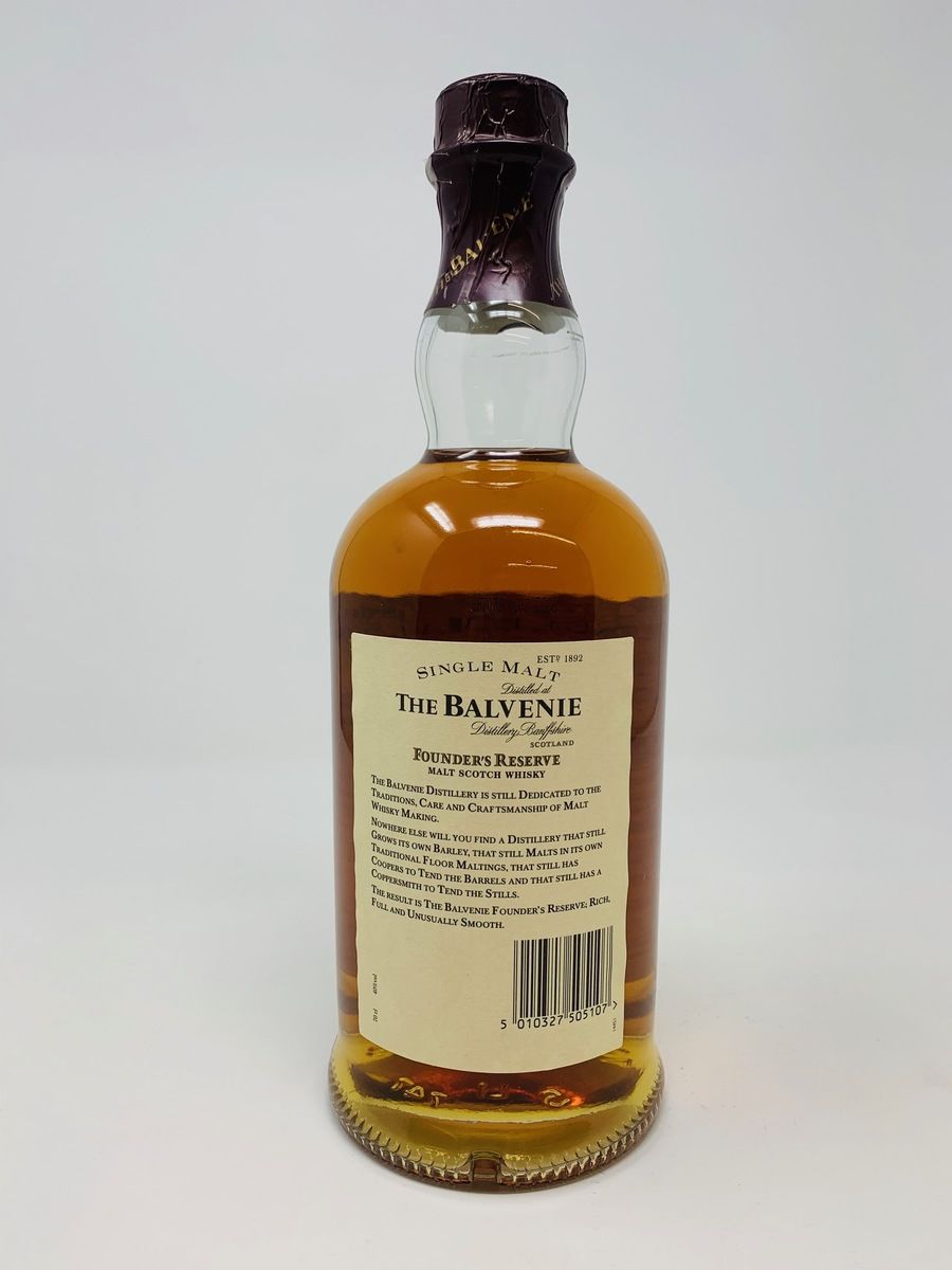 BALVENIE 10 YEAR OLD FOUNDERS RESERVE