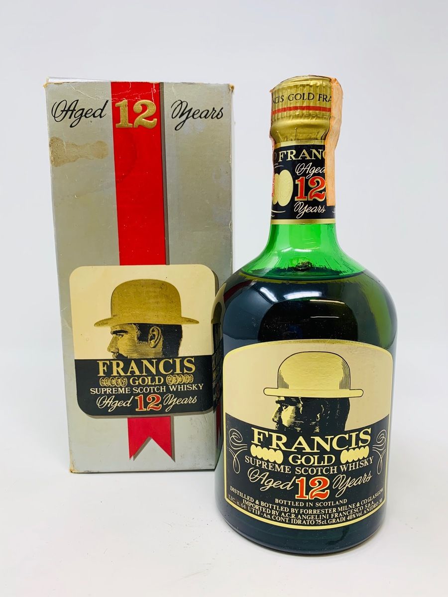 FRANCIS GOLD 12 YEAR OLD 1970s ANGELINO FRANCESCO (75cl)