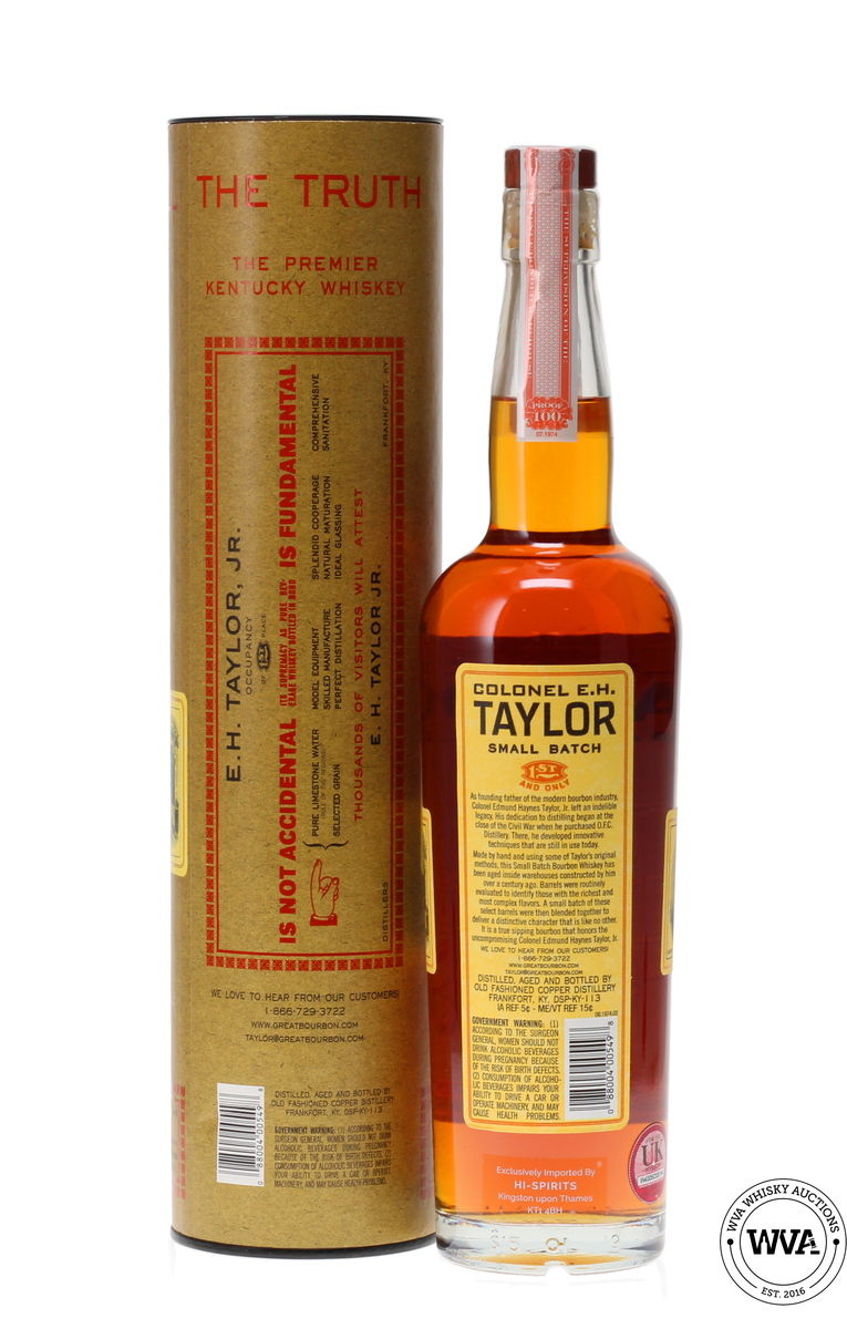 COLONEL E.H TAYLOR SMALL BATCH BOURBON 