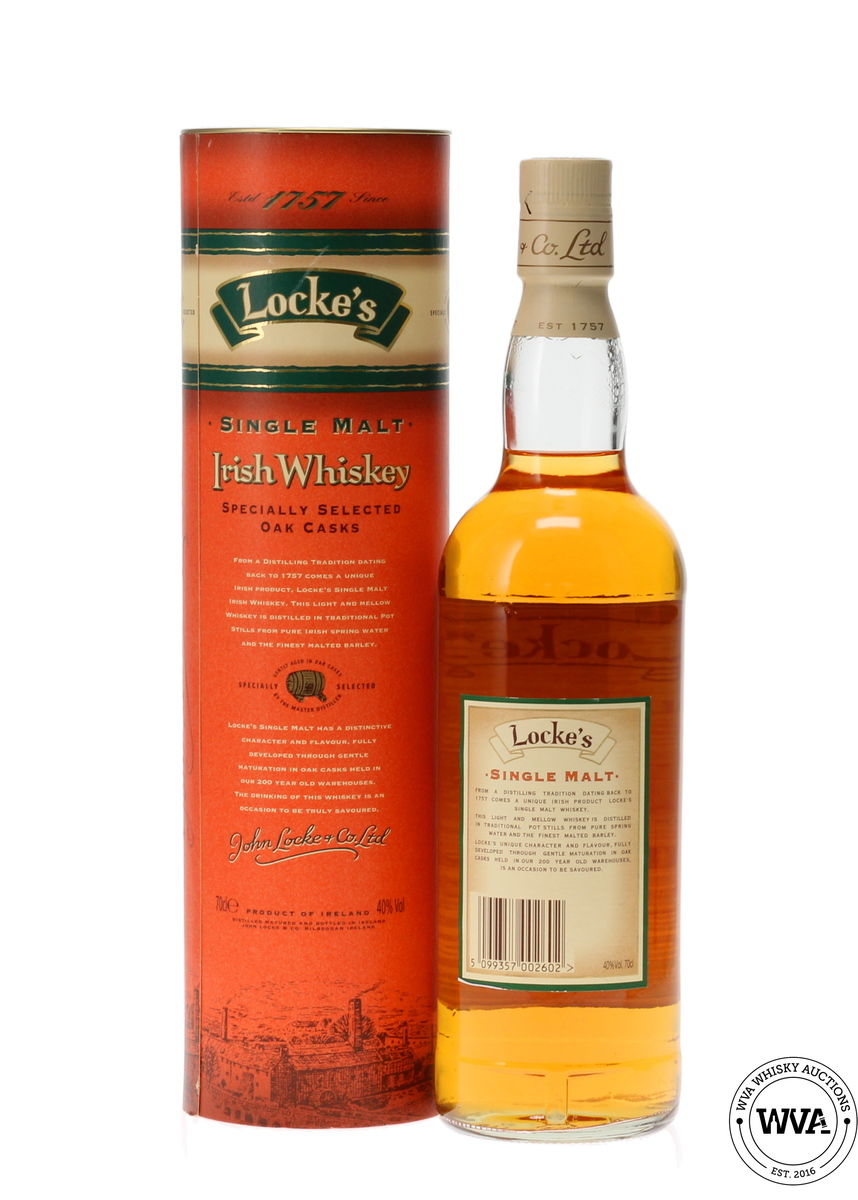 LOCKES SINGLE MALT IRISH WHISKEY