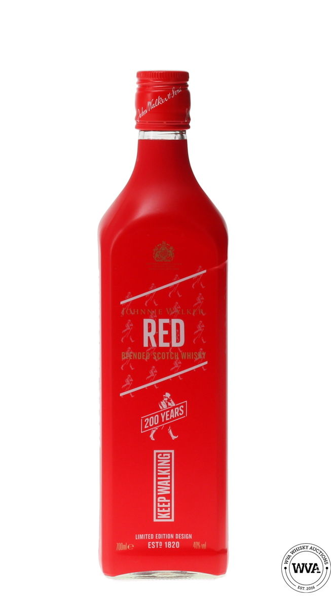 JOHNNIE WALKER ICON RED 200 YEARS KEEP WALKING 