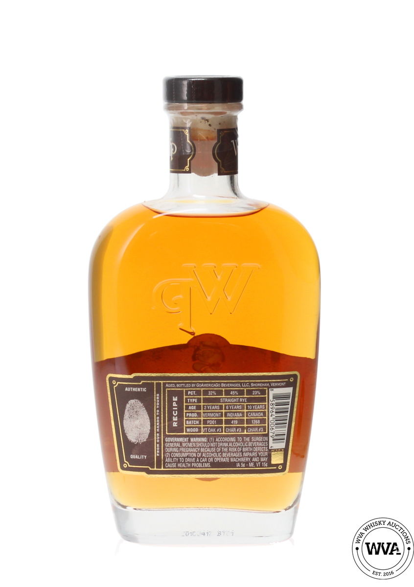WHISTLEPIG FARMSTOCK RYE BATCH 2 