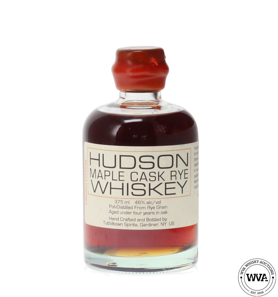 HUDSON MAPLE CASK RYE WHISKEY 37.5cl