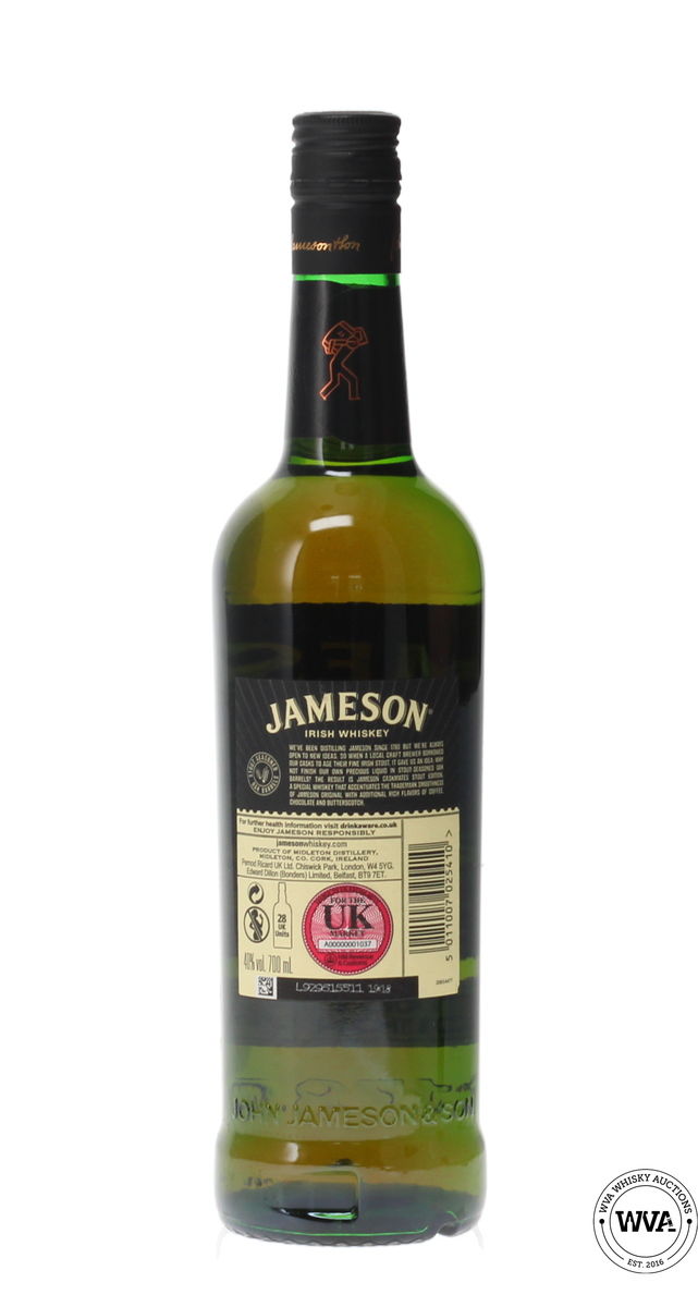 JAMESON'S CASKMATES STOUT EDITION IRISH WHISKEY