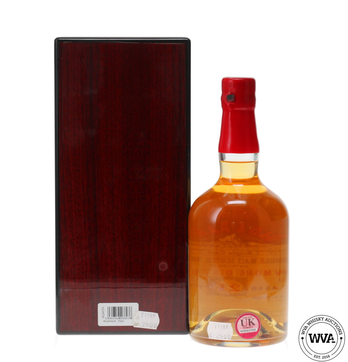 BOWMORE 21 YEAR OLD 1996 - HUNTER LAING'S OLD AND RARE 