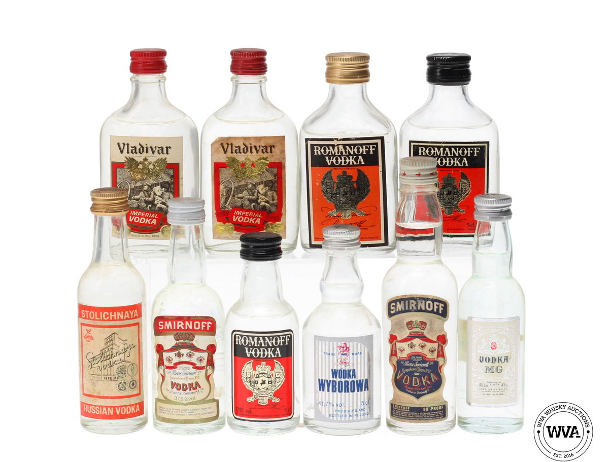 VODKA MINIATURES 