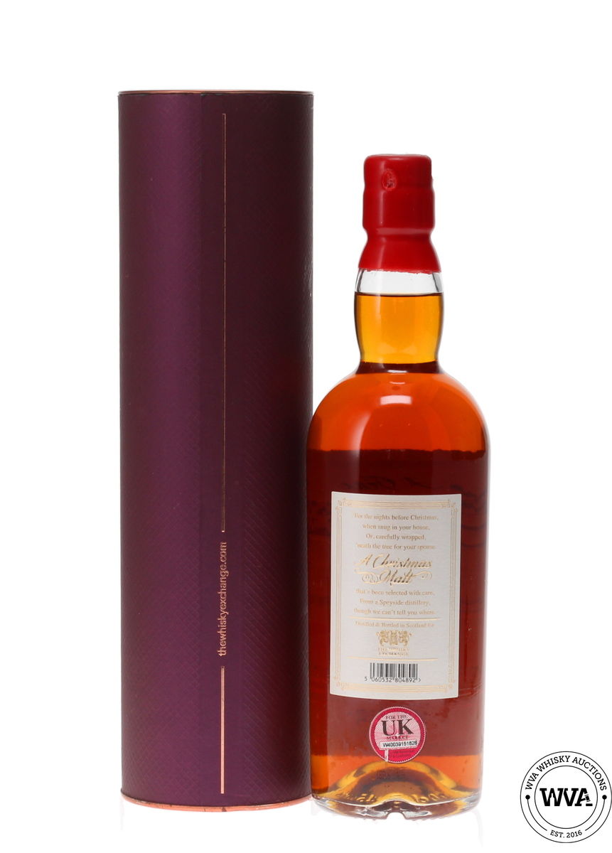 SPEYSIDE 17 YEAR OLD CHRISTMAS MALT 2018 - THE WHISKY EXCHANGE