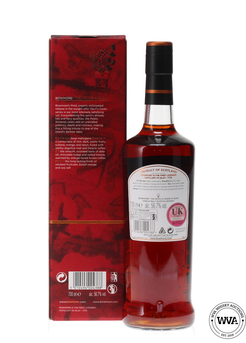 BOWMORE THE DEVILS CASKS LIMITED RELEASE III
